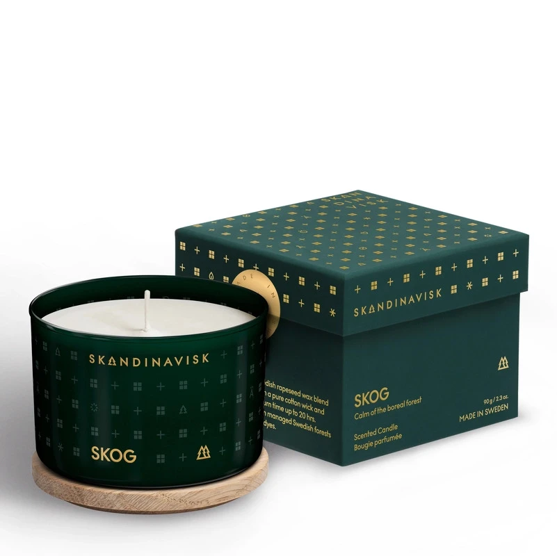 SKANDINAVISK SKOG Scented Candle 90 Gr. (Limited Edition) - Billede 2
