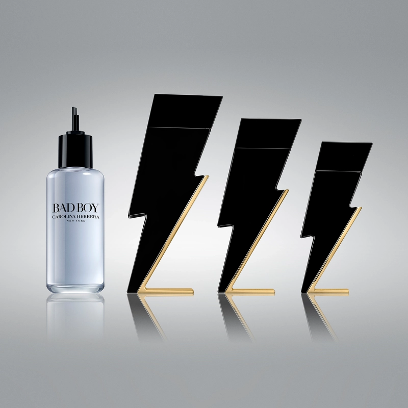 Carolina Herrera Bad Boy EDT Refill 200 Ml - Billede 7
