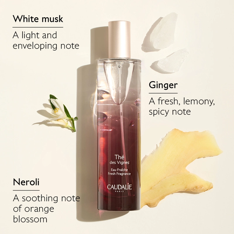 Caudalie Thé Des Vignes Fresh Fragrance 50 Ml - Billede 3