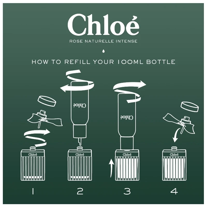 Chloé Signature Rose Naturelle Intense EDP Refill 150 Ml - Billede 5