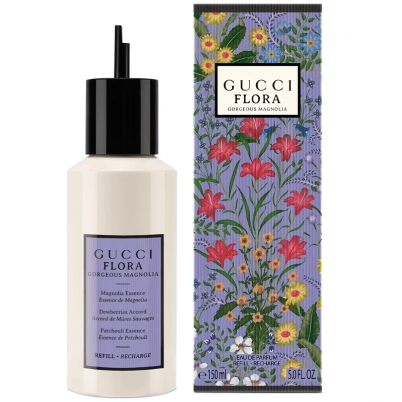 Gucci Flora Gorgeous Magnolia EDP Refill 150 Ml - Billede 2