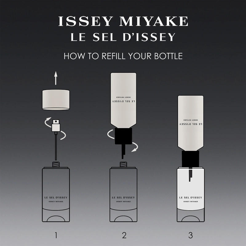Issey Miyake Le Sel D'Issey EDT Refill 150 Ml - Billede 3