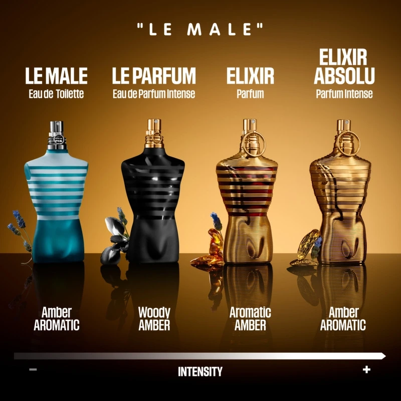 Jean Paul Gaultier Le Male Elixir Absolu Parfum 75 Ml - Billede 5