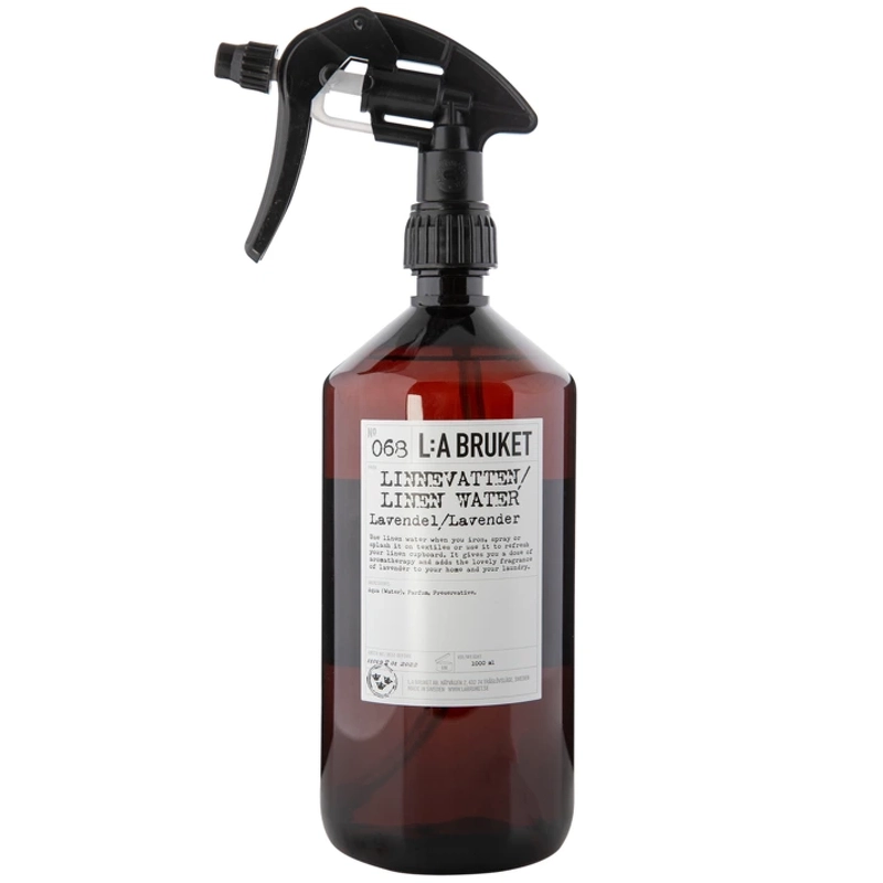 L:a Bruket 068 Lavender Linen Water 1000 Ml - Billede 2
