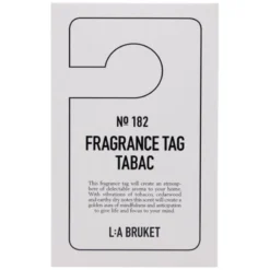 L:a Bruket 182 Fragrance Tag - Tabac
