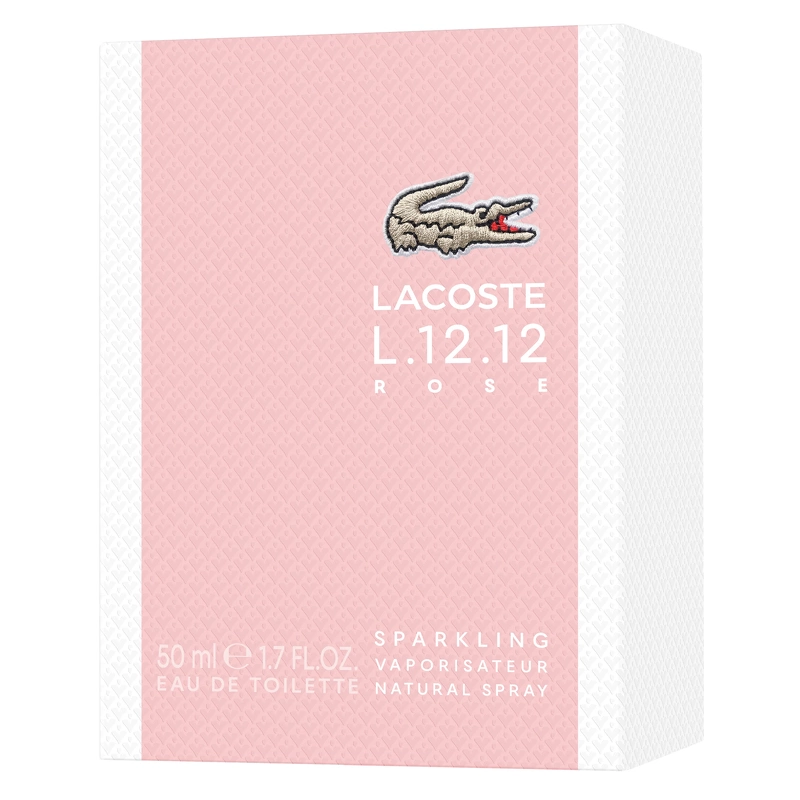 Lacoste L 12.12 Rose Sparkling EDT 50 Ml - Billede 4