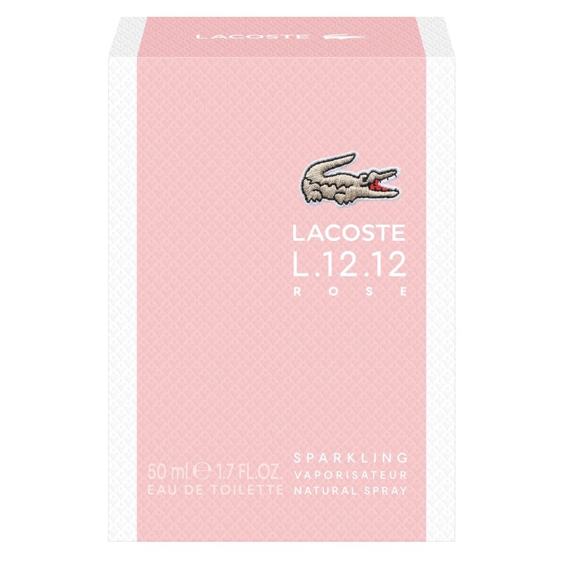 Lacoste L 12.12 Rose Sparkling EDT 50 Ml - Billede 3