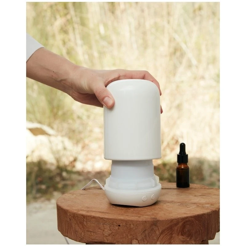 Meraki Essential Oil Burner Vitalba Ceramic White - Billede 6