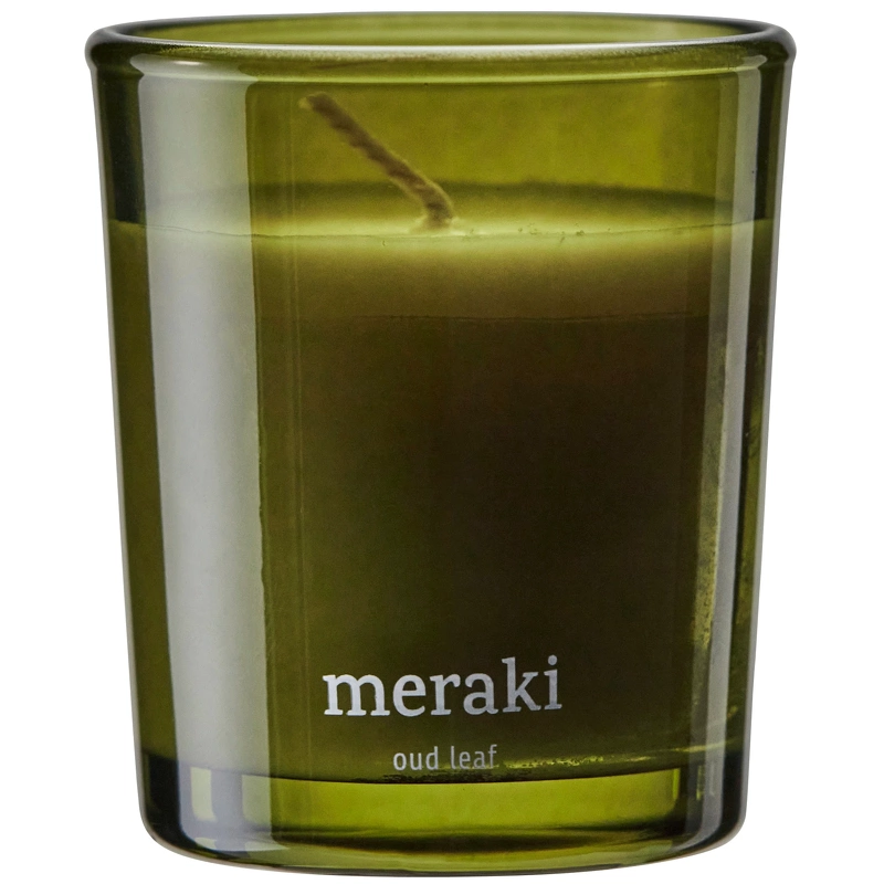 Meraki Scented Candle 2 X 60 Gr. - Oud Leaf - Billede 3