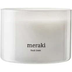 Meraki Scented Candle 340 Gr. - Fresh Linen