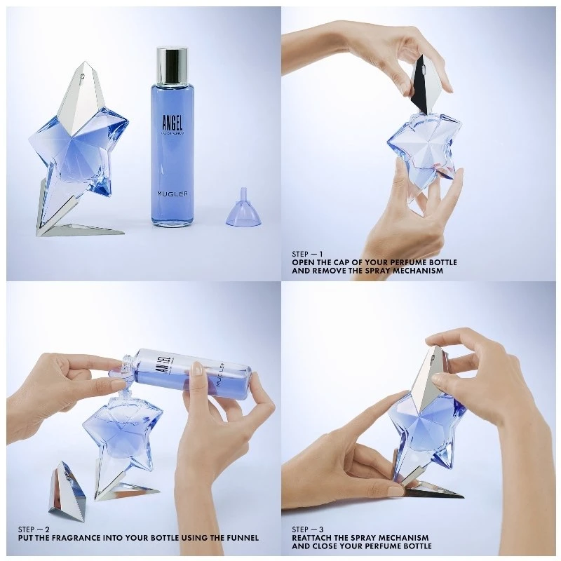 Mugler Angel Refill EDP 100 Ml - Billede 5