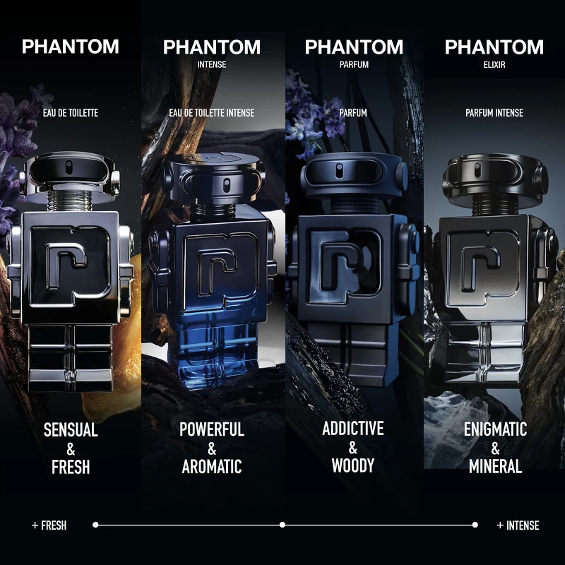 Rabanne Phantom Parfum Refillable 150 Ml - Billede 4