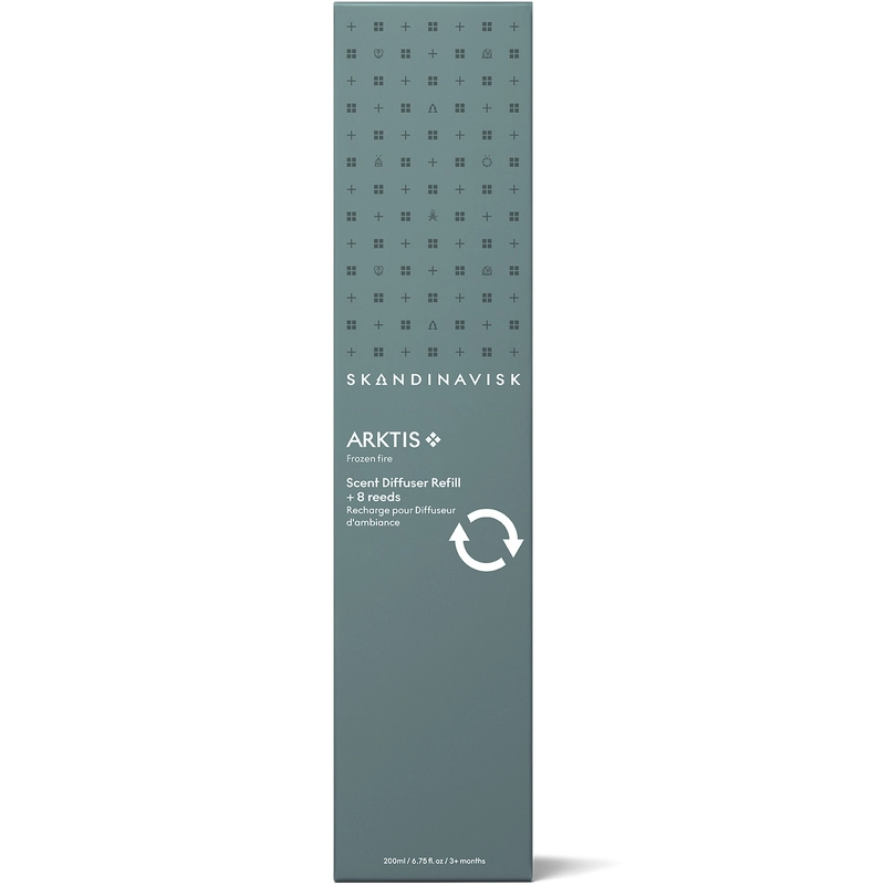 SKANDINAVISK ARKTIS Scent Diffuser Refill 200 Ml - Billede 4