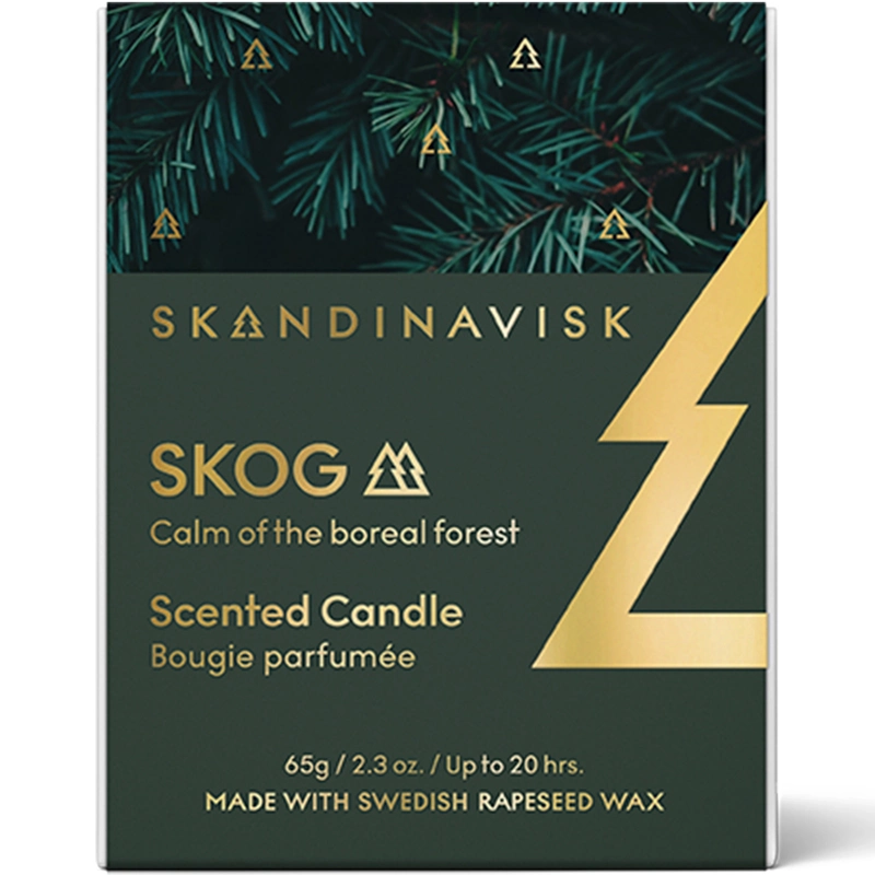 SKANDINAVISK SKOG Scented Candle 65 Gr. - Special Gold Edition - Billede 5