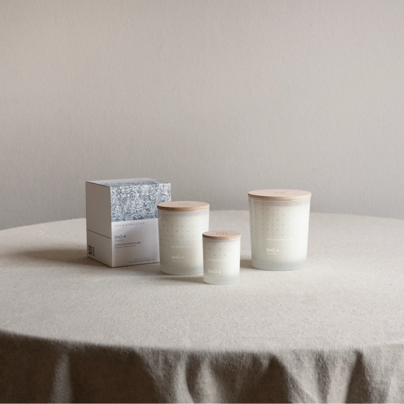 SKANDINAVISK SNÖ Scented Candle 200 Gr. - Special Edition - Billede 6