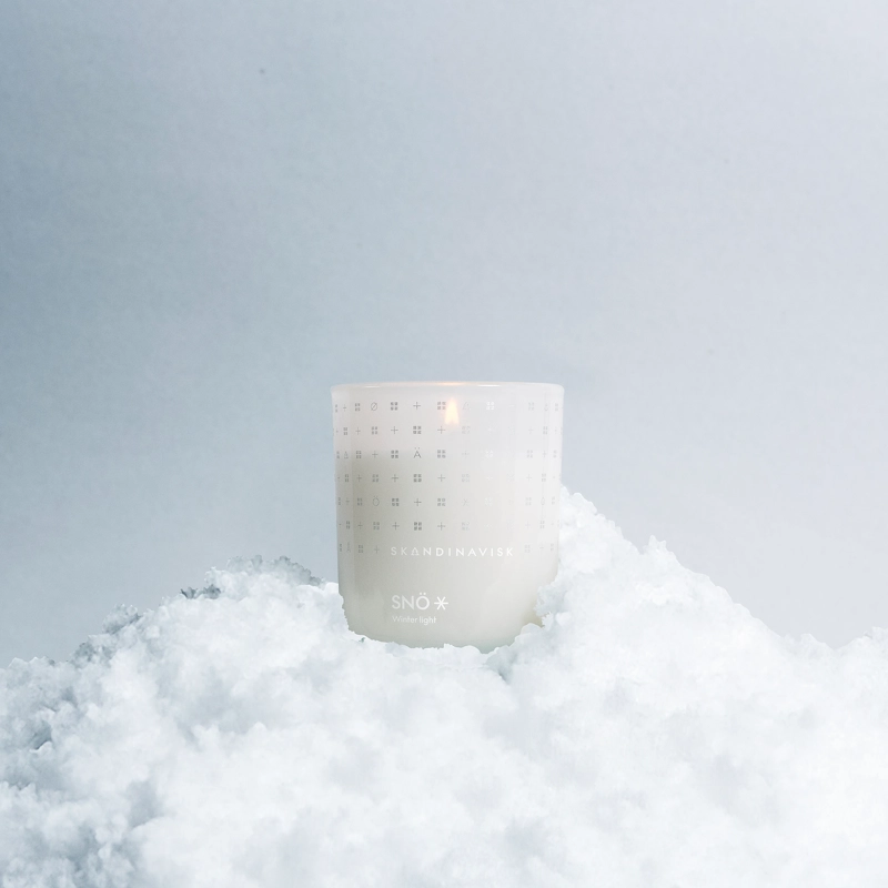 SKANDINAVISK SNÖ Scented Candle 200 Gr. - Special Edition - Billede 4