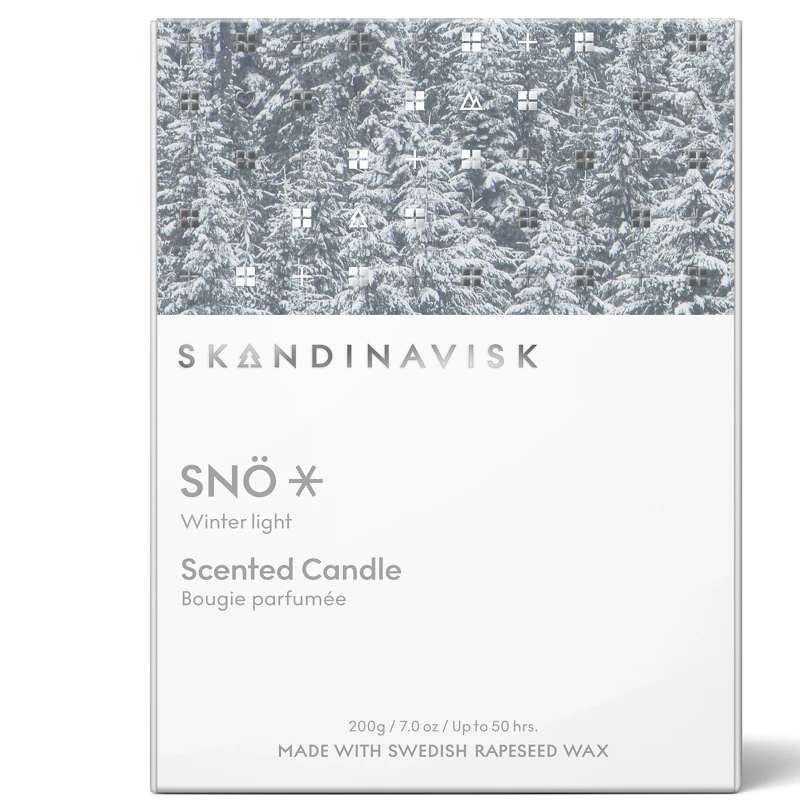 SKANDINAVISK SNÖ Scented Candle 200 Gr. - Special Edition - Billede 3