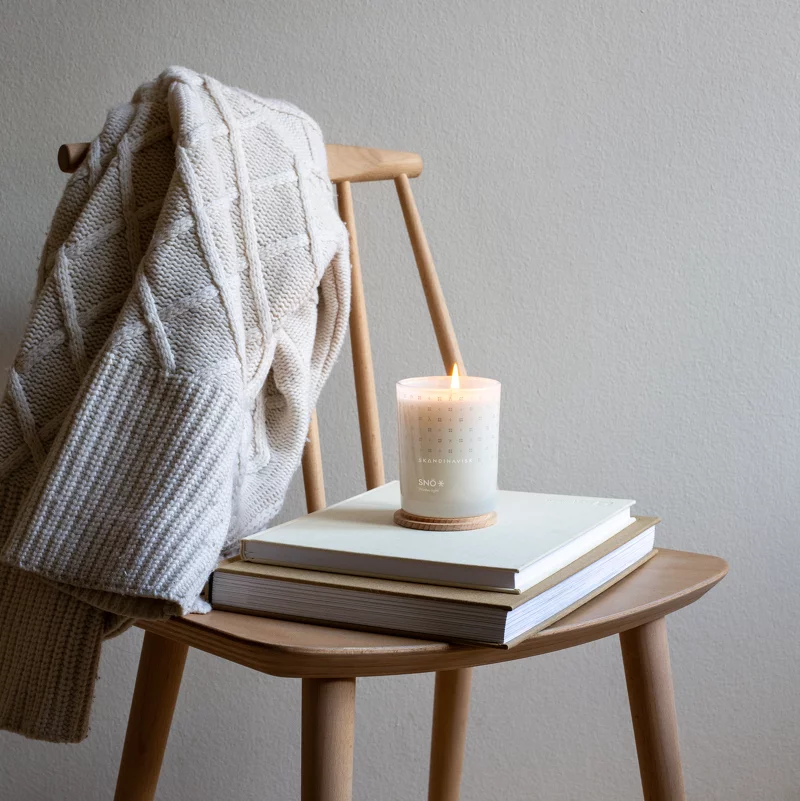 SKANDINAVISK SNÖ Scented Candle 200 Gr. - Special Edition - Billede 5