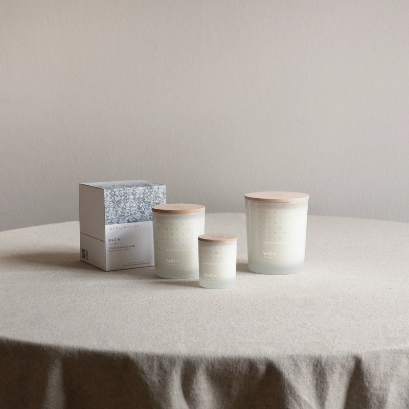 SKANDINAVISK SNÖ Scented Candle 65 Gr. - Special Edition - Billede 6