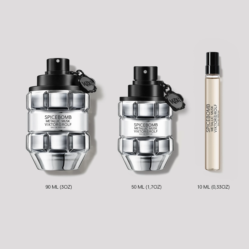 Viktor&Rolf Viktor & Rolf Spicebomb Metallic Musk EDP 90 Ml - Billede 7